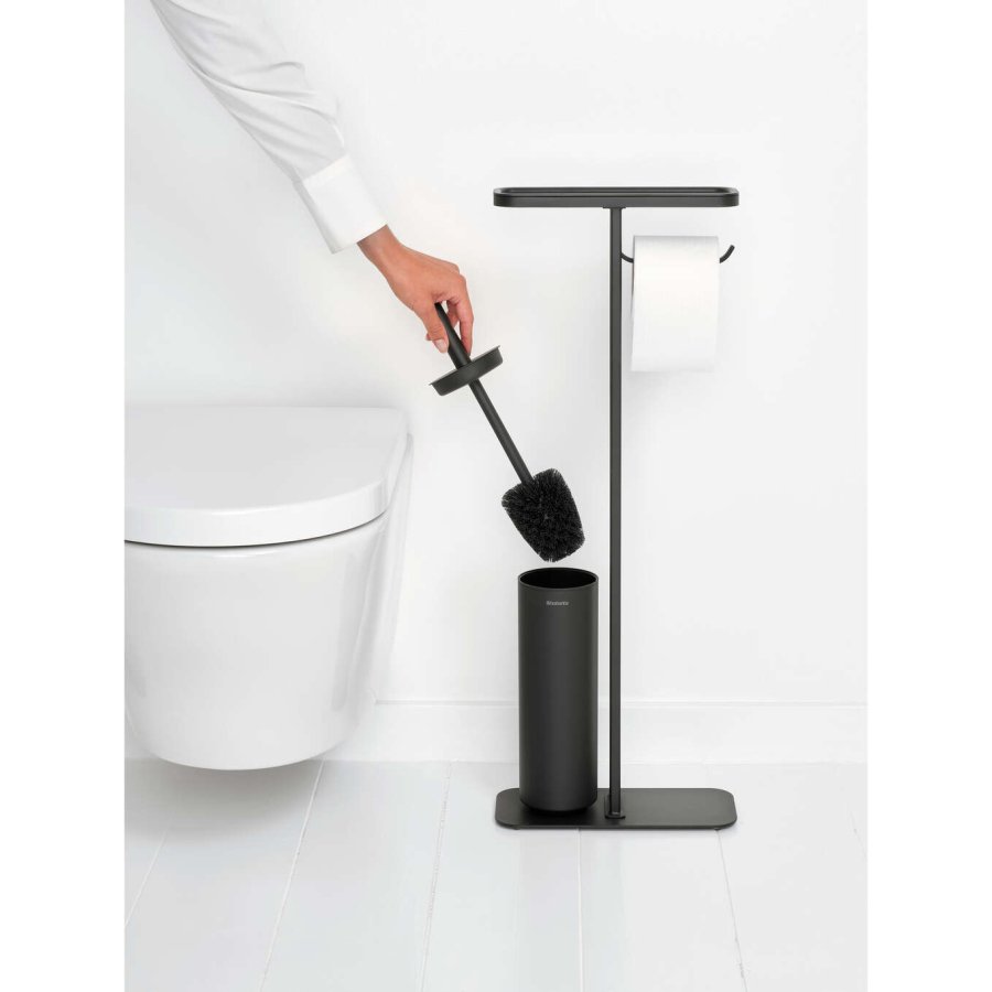 Brabantia Mindset Toilet Butler, Mineral Infinite Grey