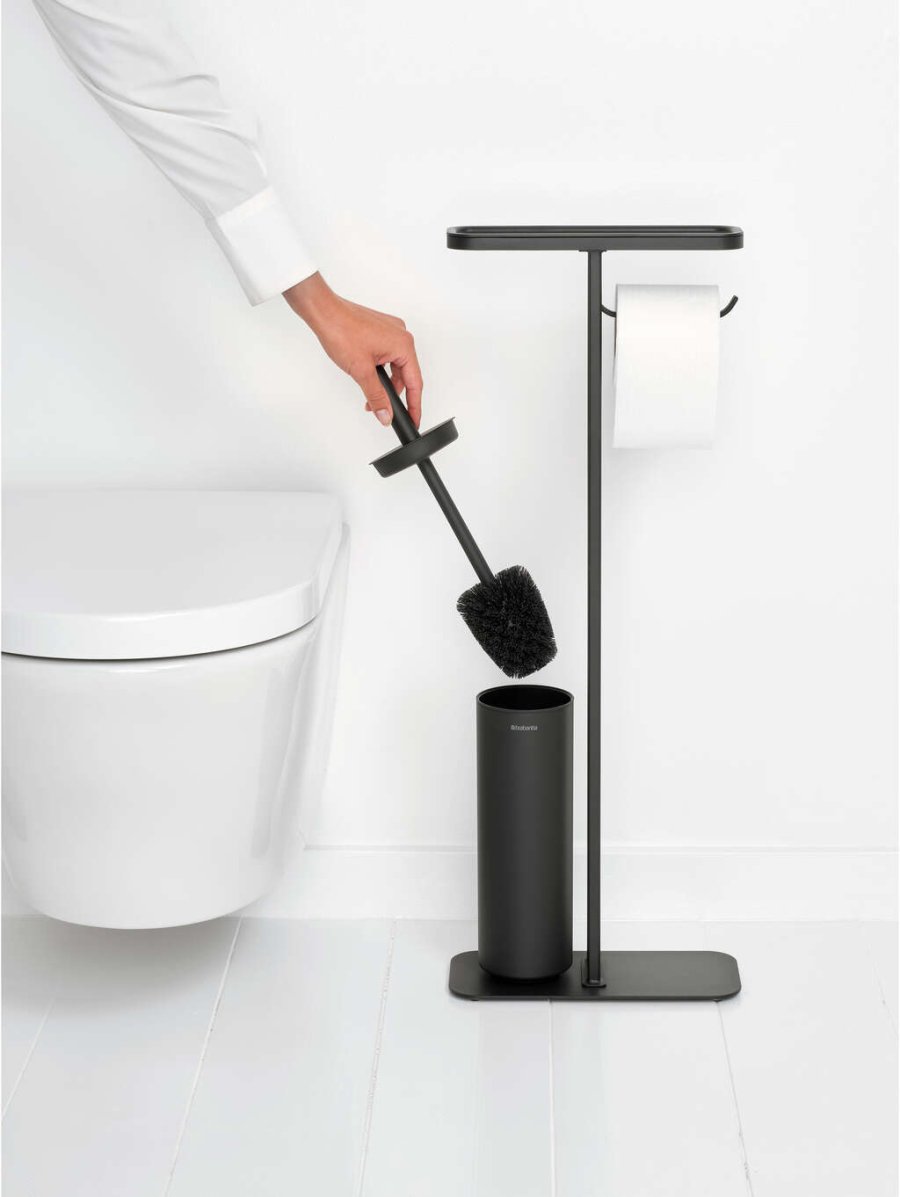 Brabantia Mindset Toilet Butler, Mineral Infinite Grey