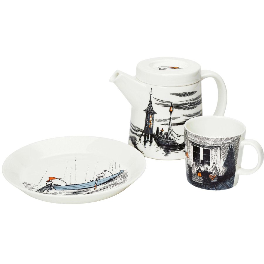 Moomin Arabia Mumin Teller 19 cm, Ihrem Ursprung treu