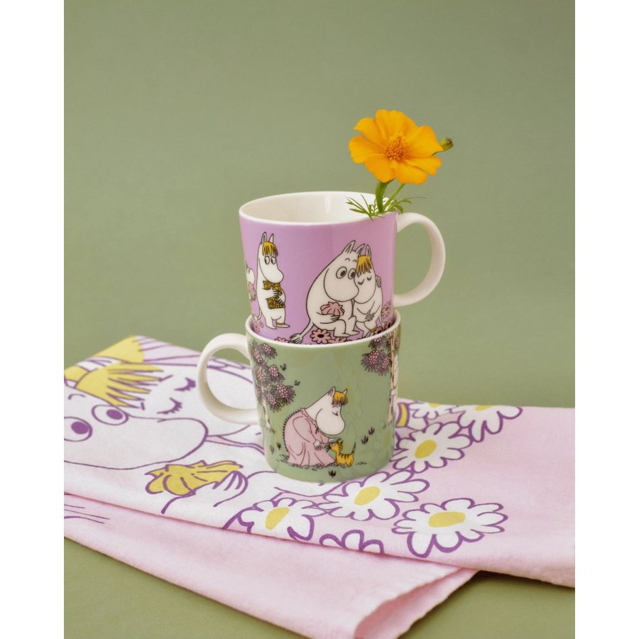 Moomin Arabia Mumin Tasse 30 cl, Liebevolle F&uuml;rsorge