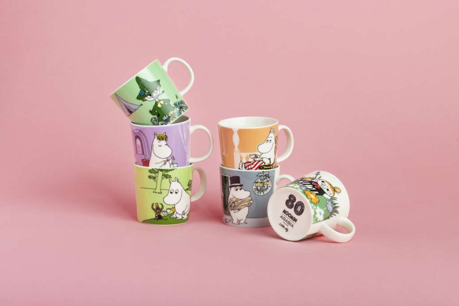 Moomin Arabia Mumi 80 rs Jubilum Krus 30 cl, Mumrikken
