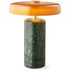 Design By Us Trip Portable Tischleuchte H21 cm, Moss/Amber