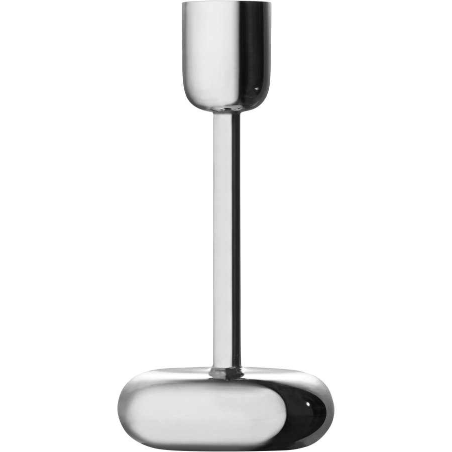 Iittala Nappula Kerzenhalter 18,3 cm, Stahl
