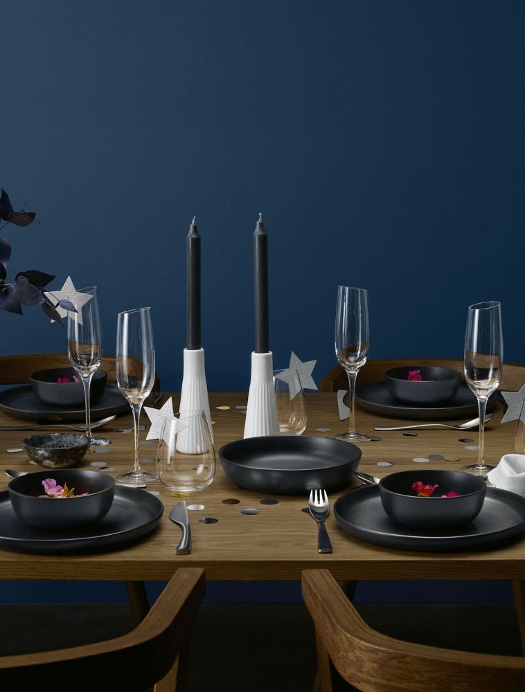 Eva Solo Nordic Kitchen Schaal 14 cm/0,4 L, Zwart