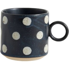 Nordal Grainy Becher 27 cl, Dunkelblau/Sand