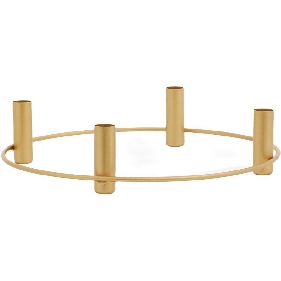 Nordal Irona Kerzenhalter 35,5 cm, Gold