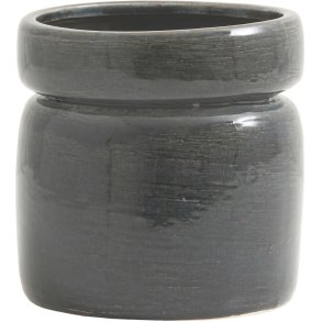Nordal Isa Urtepotte H16 cm, Mørkegrå