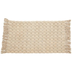 Nordal Luna Badematte 60x100 cm, Offwhite