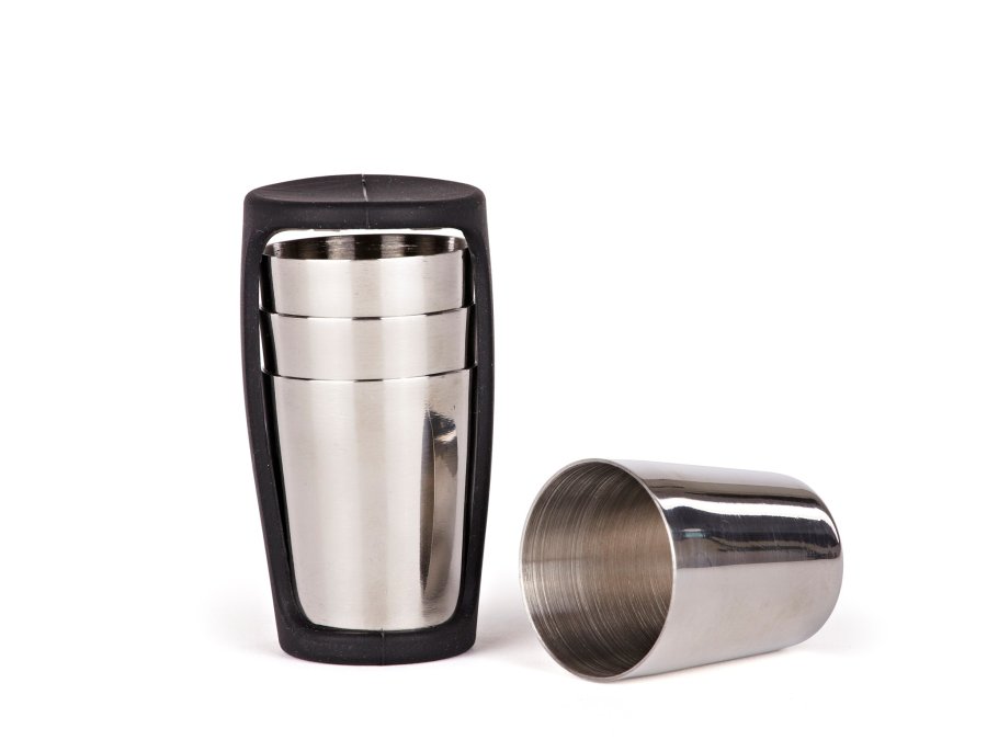 Nuance Krus til lommel�rke 2 cl 4 stk. sort/st�l