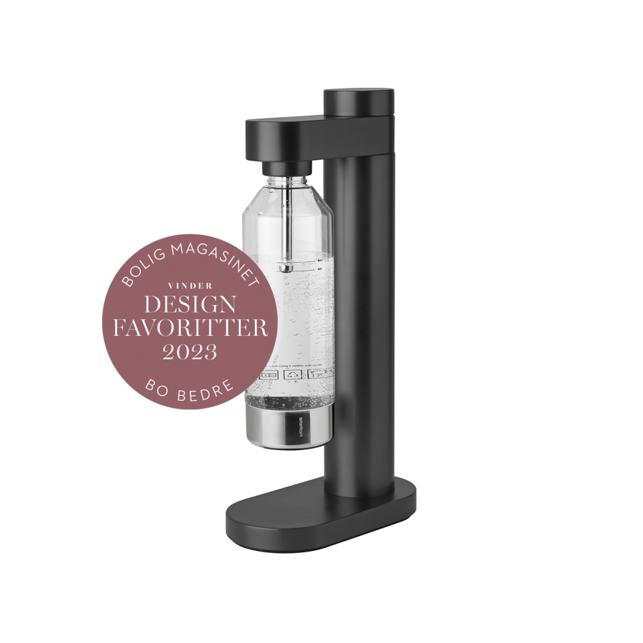 Stelton Brus Kulsyremaskine, Black Metallic