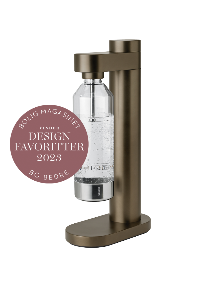Stelton Brus Kulsyremaskine, Dark Brown Metallic