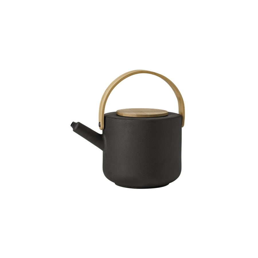 Stelton Theo Teekanne 1,25 L, Schwarz