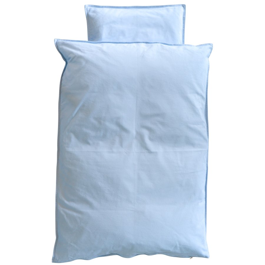 OMHU Percale Baby Sengest 70x100 cm, Lys Bl