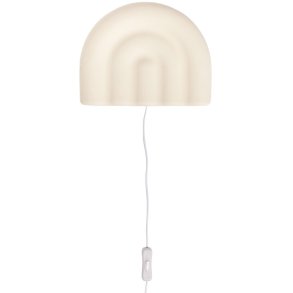 OYOY Mini Wandleuchte Regenbogen 24 cm, Offwhite