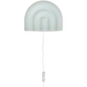 OYOY Mini Wandleuchte Regenbogen 24 cm, Pale blue