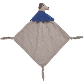 OYOY Mini Schmusetuch Hund Hunsi 38x36 cm, light brown