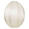 Oi Soi Oi Indochina Lampenschirm Oval 35 cm, Offwhite