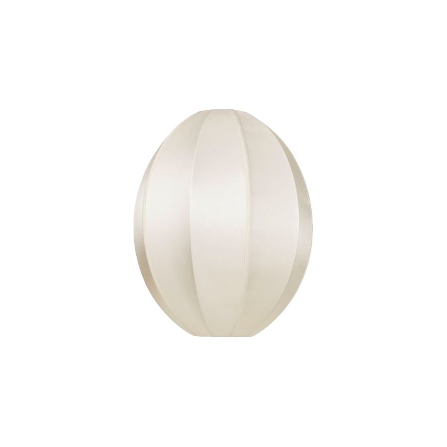 Oi Soi Oi Indochina Lampenschirm Oval 35 cm, Offwhite