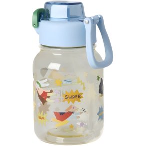 RICE KIDS Trinkflasche 700 ml, Hero/Soft Blue