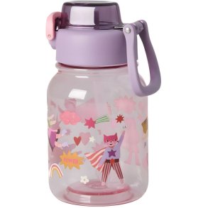 RICE KIDS Trinkflasche 700 ml, Hero/Pink