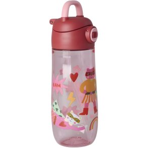 RICE KIDS Trinkflasche 550 ml, Hero/Pink