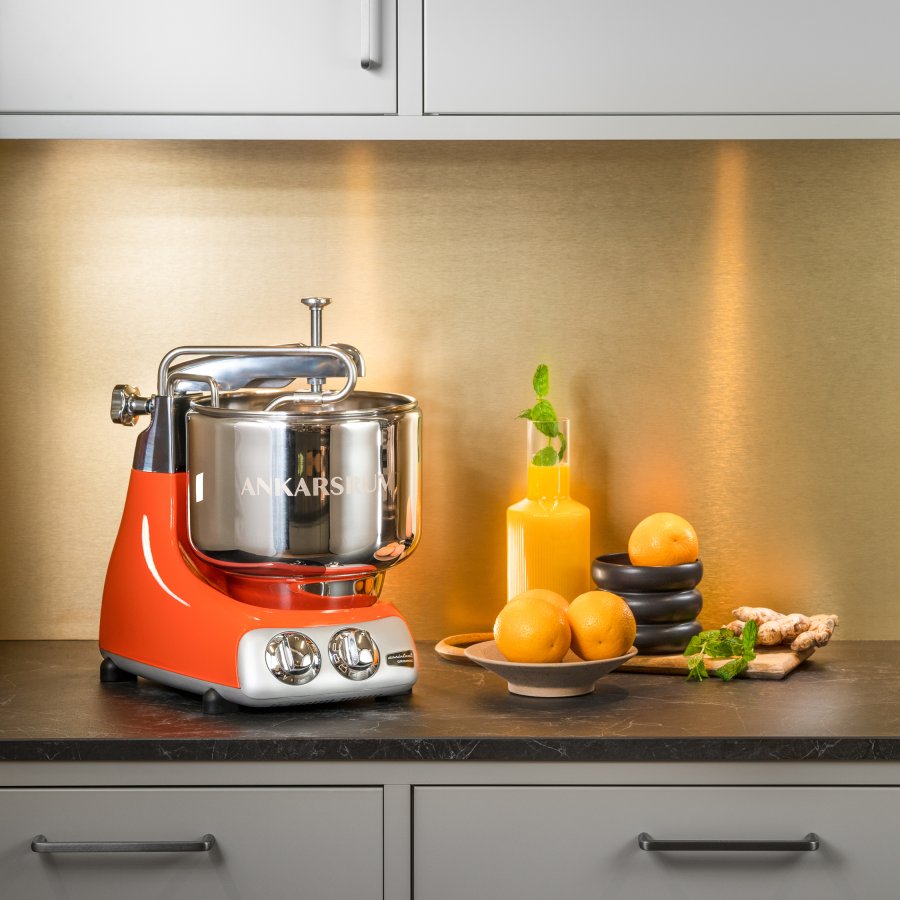Ankarsrum Assistent Original Kkkenmaskine AKM 6230, Pure Orange