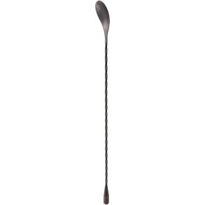 Point Virgule Cocktail-ske 30,5 cm, Metallisk Sort