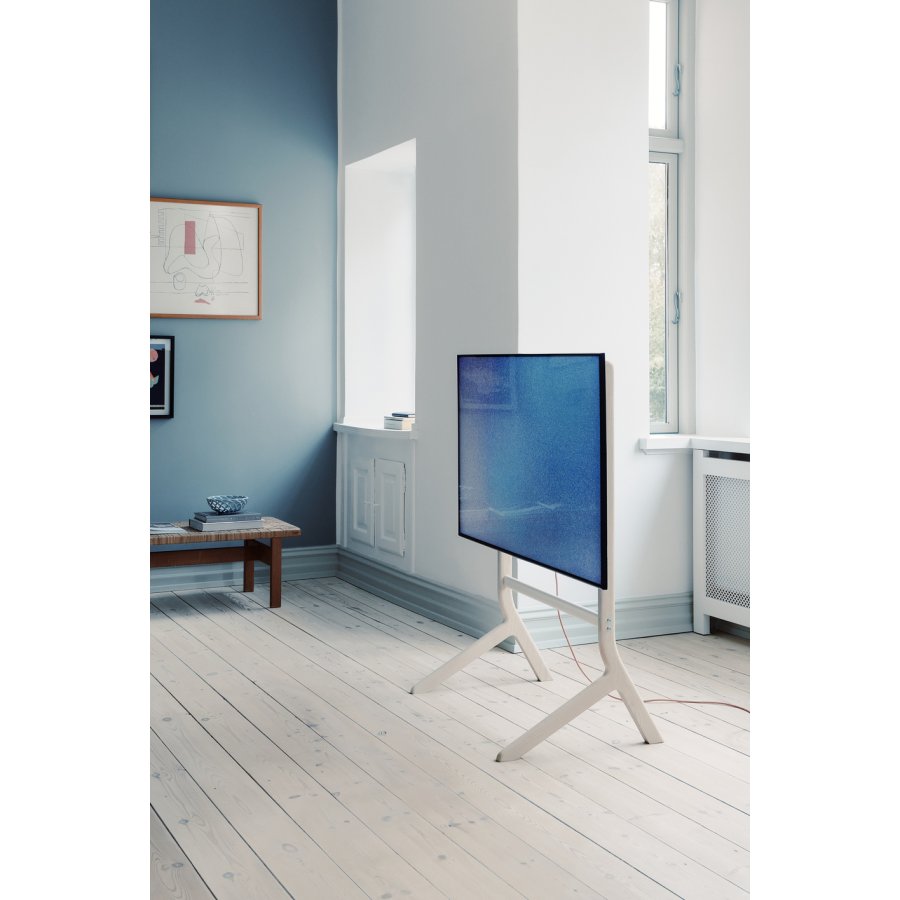 Pedestal Hopper TV-Ständer H110 cm, Helle Eiche