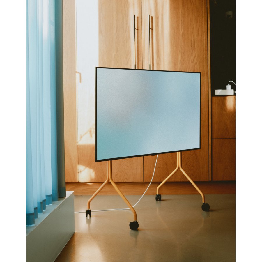 Pedestal Moon Rollin' TV-Ständer H107 cm, Abricot