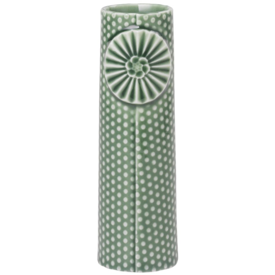 Dottir Nordic Design Pipanella Dot Vase H12,5 cm, Grn