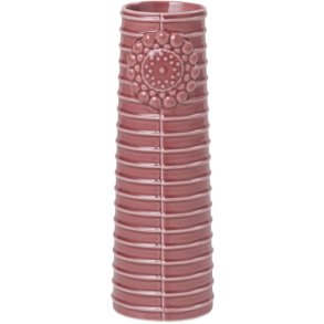 Dottir Nordic Design Pipanella Lines Vase H15 cm, Dusty Rose