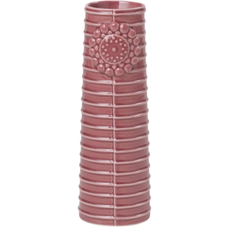 Dottir Nordic Design Pipanella Lines Vase H15 cm, Dusty Rose