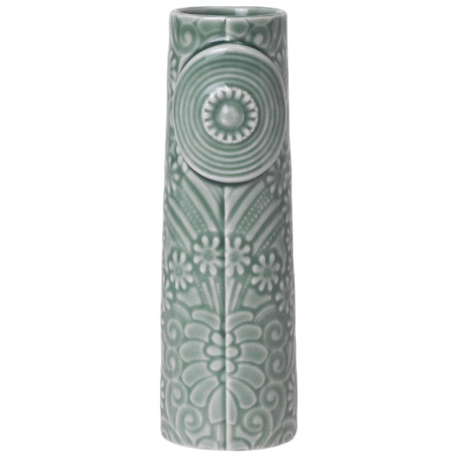 Dottir Nordic Design Pipanella Flower Vase H12,5, cm, Blau/Grn