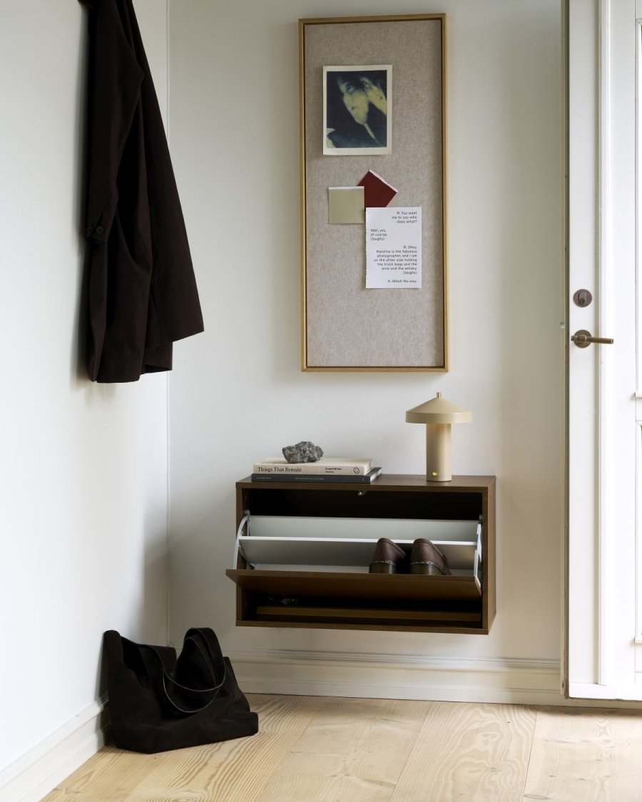 ReCollector Schuhbox 70x20 cm, Dark Oak