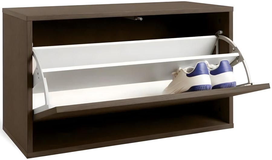 ReCollector Schuhbox 70x20 cm, Dark Oak