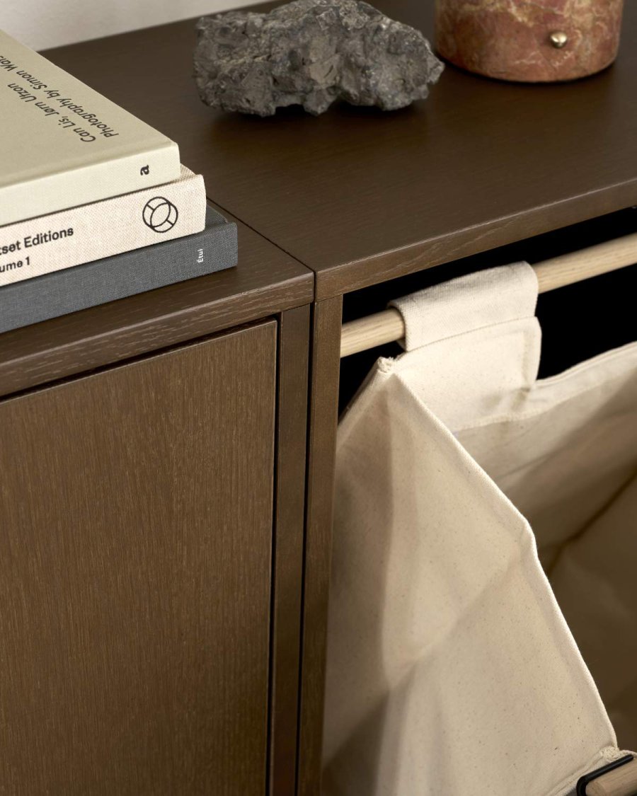ReCollector Opbevaringsboks/Vasket�jskurv 38 L, Dark Oak