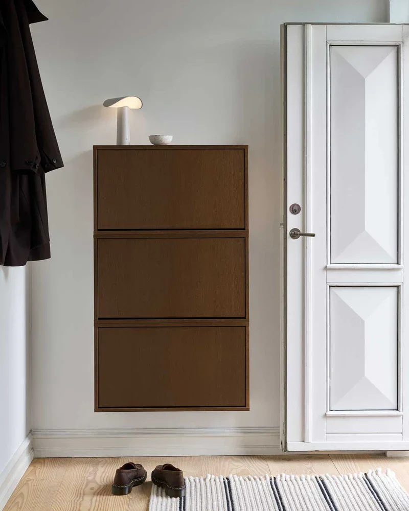 ReCollector Schuhbox 70x20 cm, Dark Oak