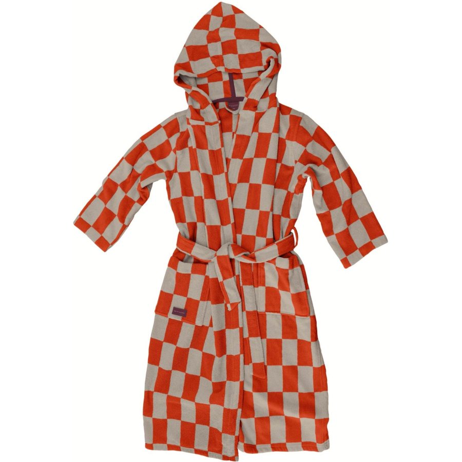 Mette Ditmer Retro Bademantel S/M, Dark Orange