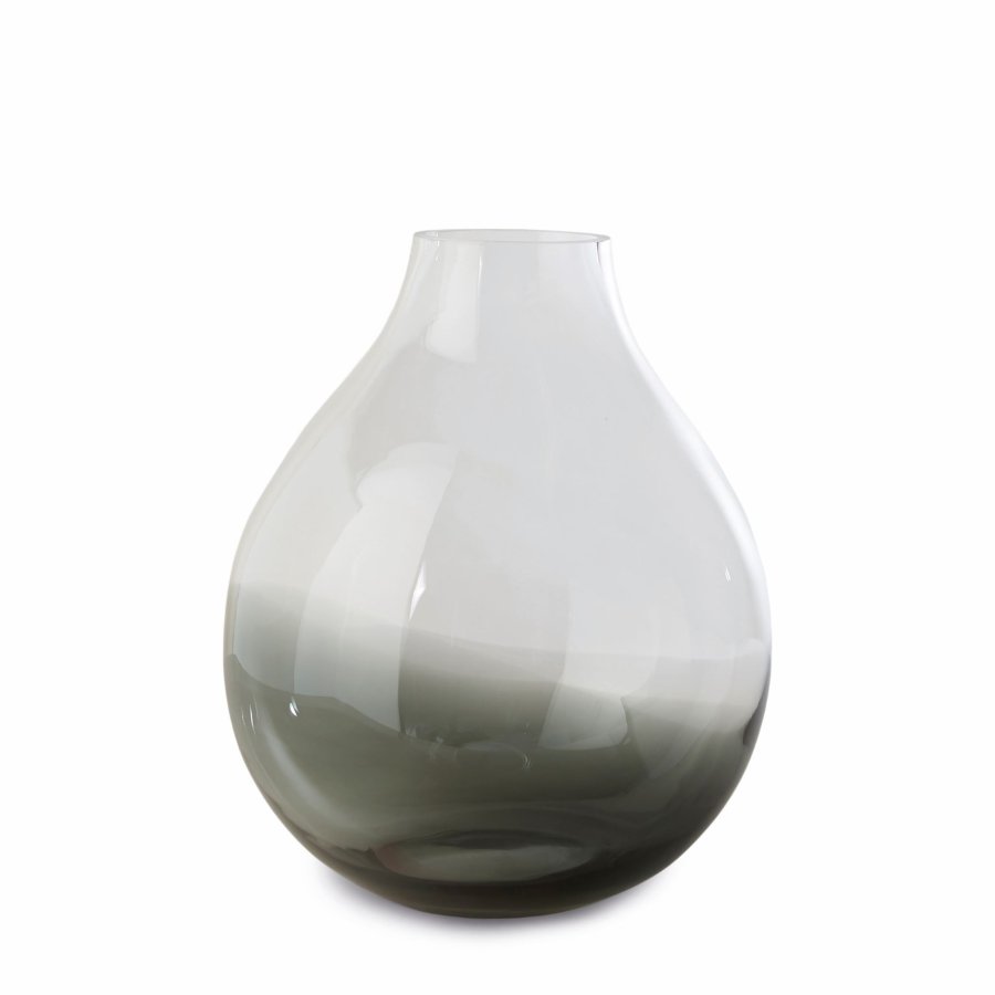 Ro Collection Flower Vase no. 24 H40 cm, Smoked Grey