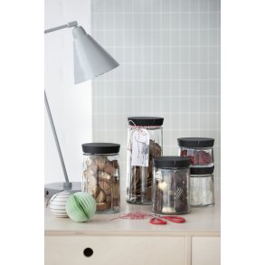Rosendahl Grand Cru Opbevaringsglas H24 cm, Sort