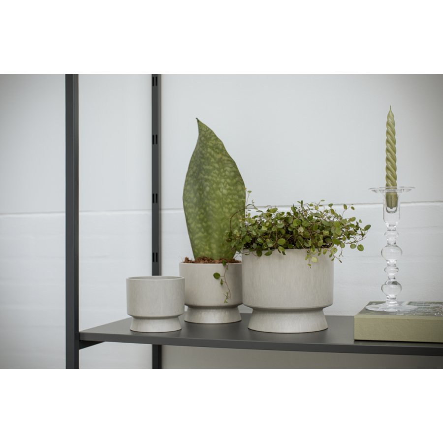 Rosendahl Recycled Blumentopf H10.5 cm, Sand