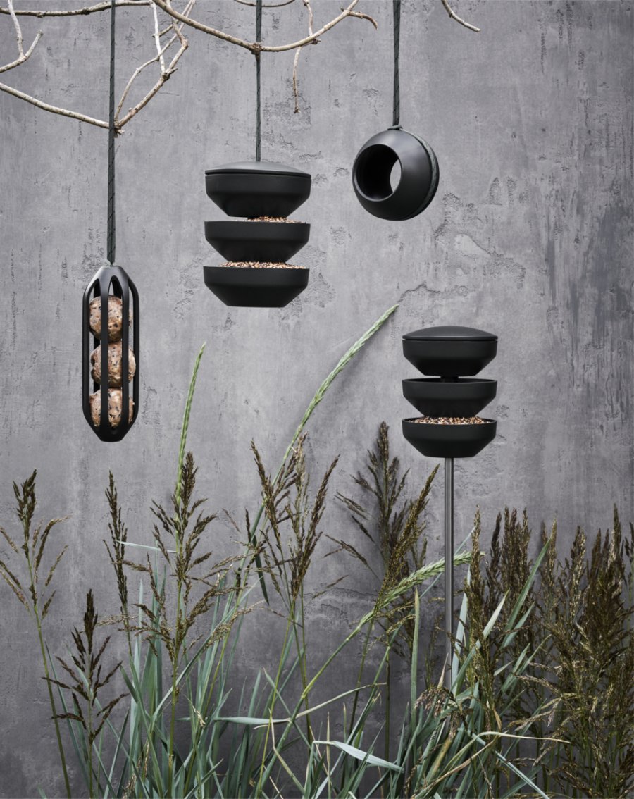 Rosendahl Recycled Birds Fodrerstation H�ngende H17,5 cm, Gr�n