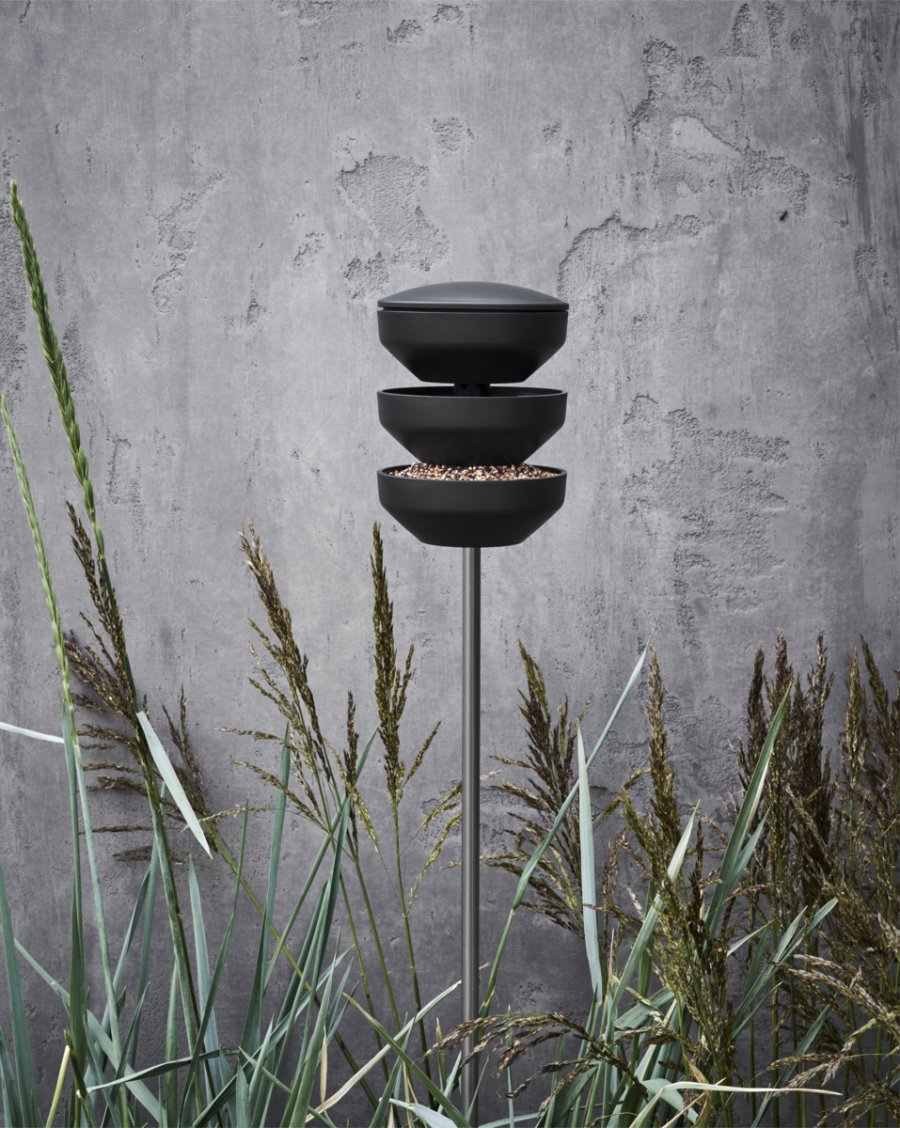 Rosendahl Recycled Birds Foderstation p Spyd H107 cm, Grn