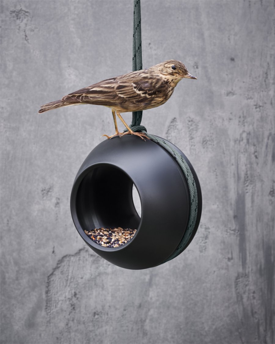 Rosendahl Recycled Birds Fodrekugle 12 cm, Grn