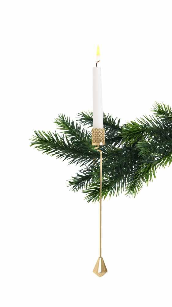 Rosendahl Karen Blixen Juletrslysholder, forgyldt