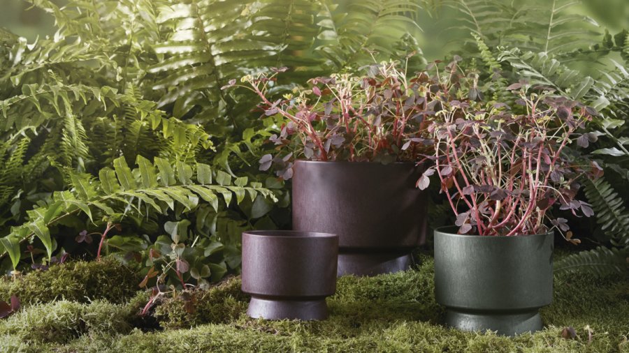 Rosendahl Recycled Urtepotteskjuler H13,5 cm, Mrk Grn