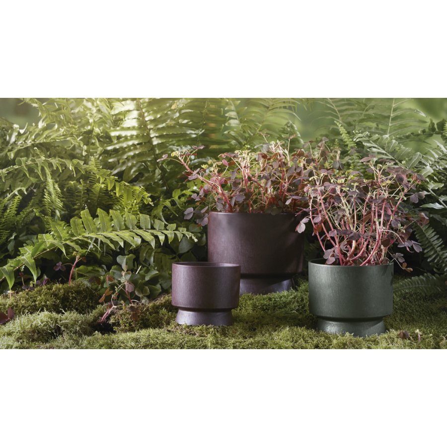 Rosendahl Recycled Blumentopf H16,5 cm, Bordeaux