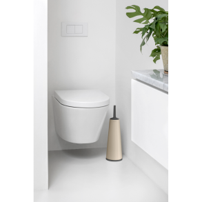 Brabantia ReNew Toiletbørste m. Holder, Soft Beige
