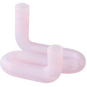 Studio About Wave Lysestage H10 cm, Milky Rose