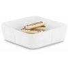 Rosendahl Grand Cru Firkantet Ovnfast fad, mellem, Hvid, 7,3 cm x 24 cm x 24 cm